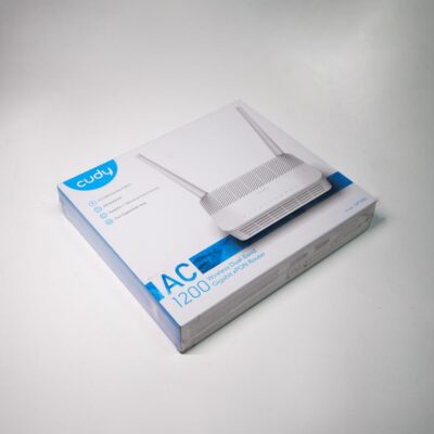 Cudy GP1200 – Dual-band Wi-Fi 5 router for fast and stable internet.