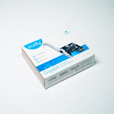 Cudy Gigabit PCI Express – High-speed wired network card for desktop PCs.