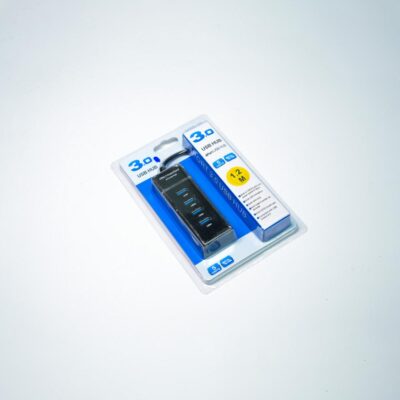 Cudy UH405 – 4-Port USB 3.0 Hub with high-speed data transfer.