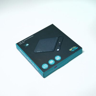 External DVD Writer – Portable device for reading and writing CDs/DVDs.