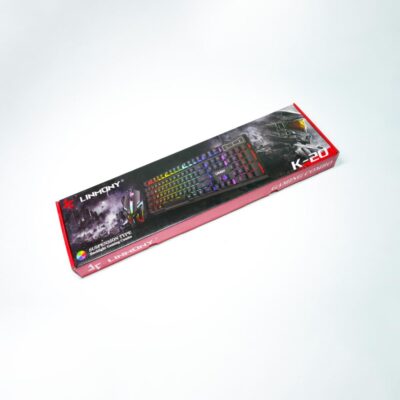 Keyboard Linmony K20 – Wired keyboard for smooth and responsive typing.