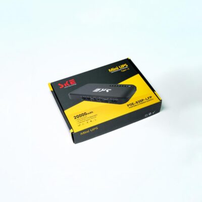Mini UPS 20000mAh – Portable backup power for devices and small electronics.