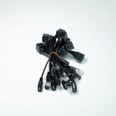 PoE Female – Power over Ethernet connector, 1 piece for network devices.