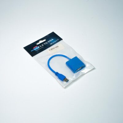 USB 3.0 to VGA Adapter – Compact adapter for connecting USB-enabled devices to VGA monitor