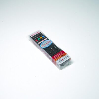 Universal Remote 2-in-1 – Controls two devices with a single remote, compatible with TVs.