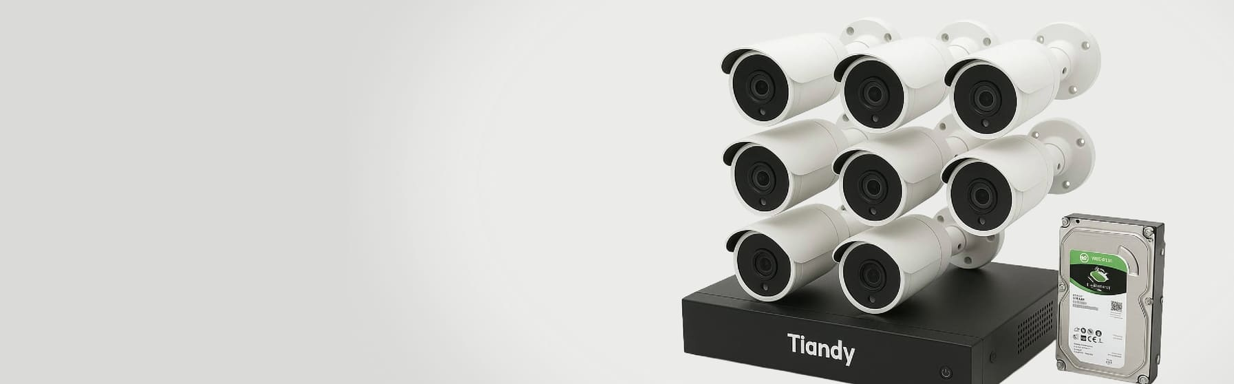 Tiandy NVR 8 Channels POE